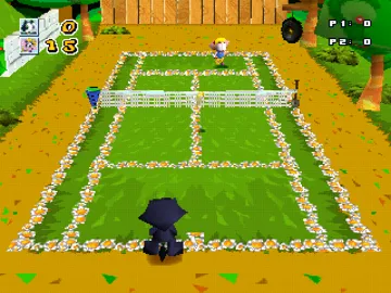 Baby Felix Tennis (EU) screen shot game playing